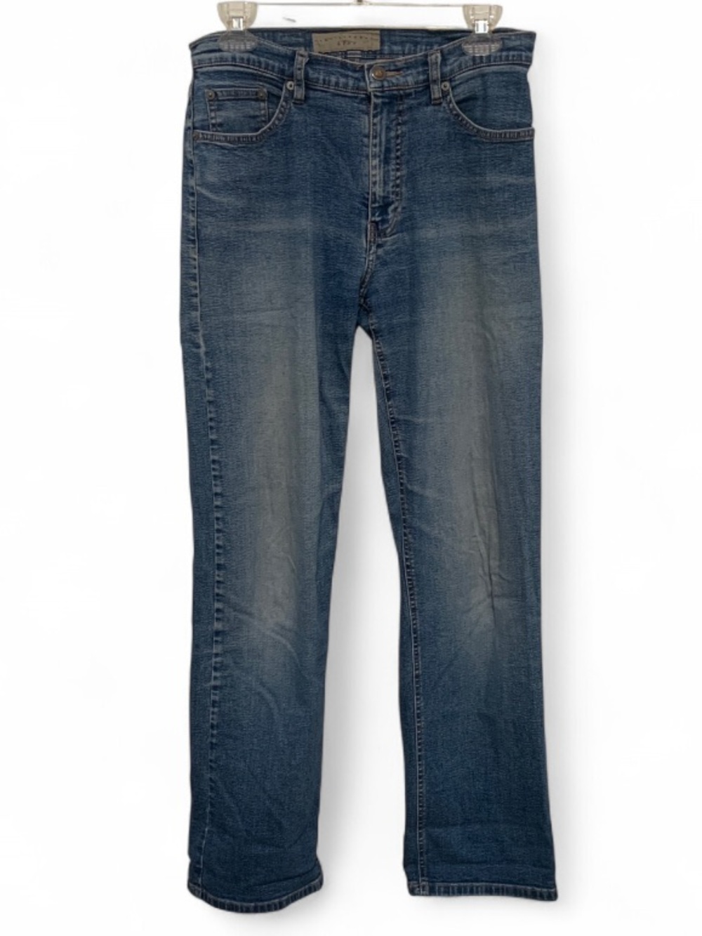 Vintage Christopher Blue Straight-Leg Denim Blue Jeans